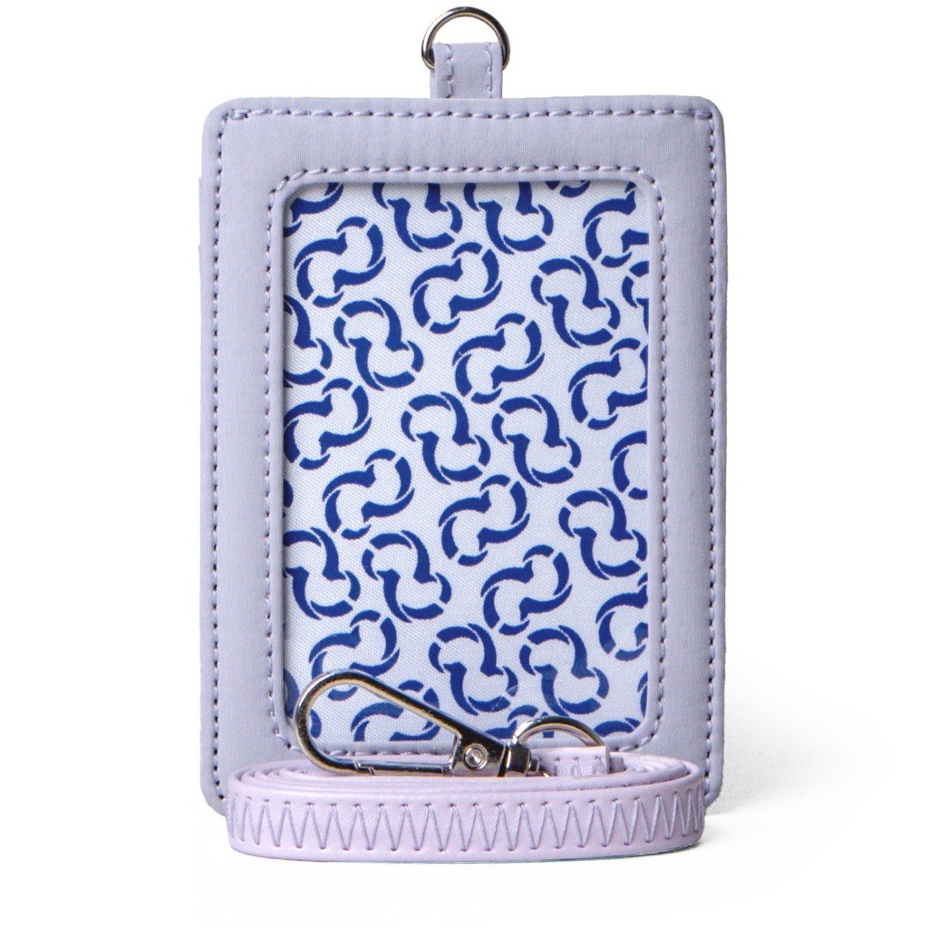 

KAYDEN STORE Wallts Aiken Lilac Crinkle - Lanyard Name Tag Id Card