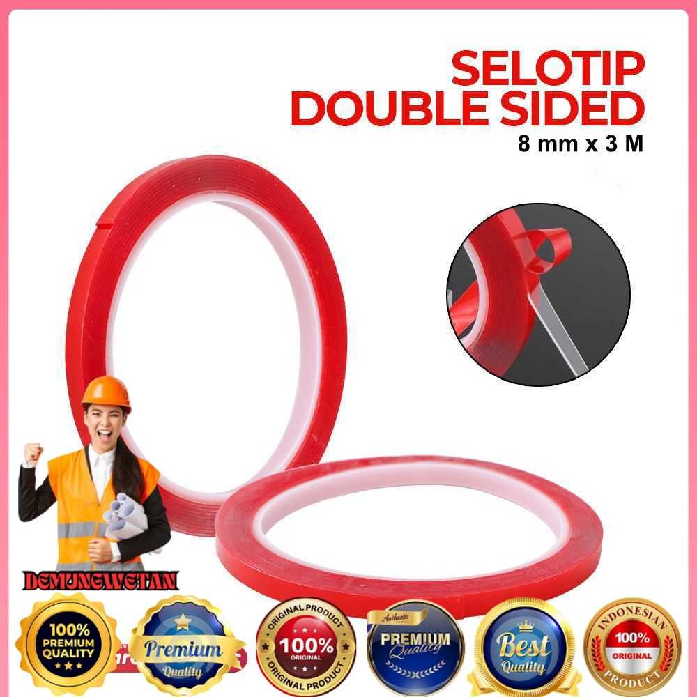 

TaffPACK Selotip Double Tape Transparent Acrylic 3M - HL878