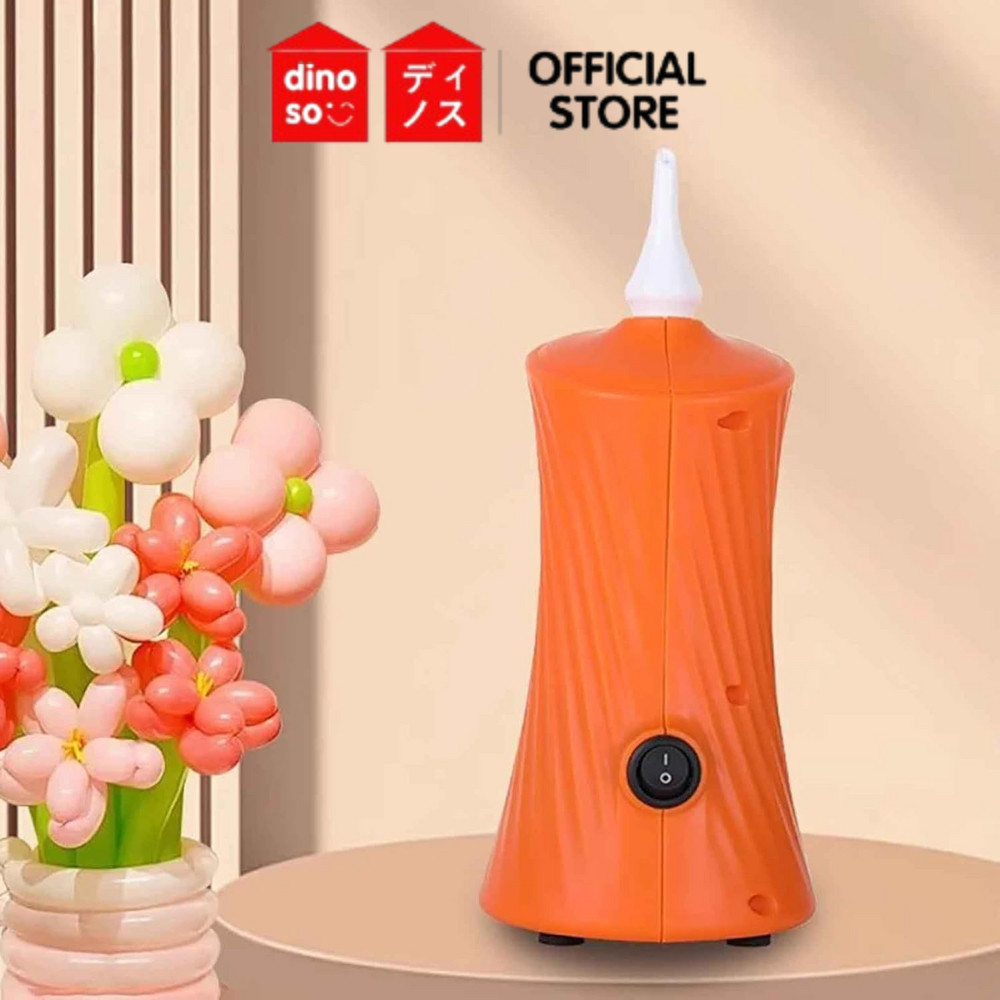 BUPESHOP DINOSO Pompa Balon Pentil Twist Elektrik / Pompa Balon Pentil / Pompa Balon Twist / Pompa