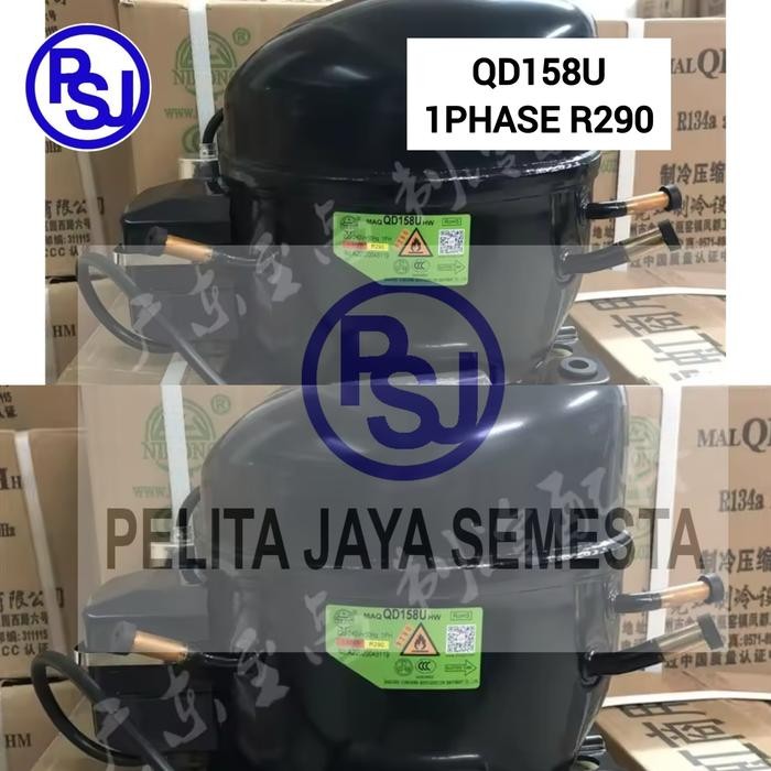 Kompresor Nihong QD158U / Compressor Kulkas QD158U / R290 / Nihong QD158U / Kompresor Freezer QD158U