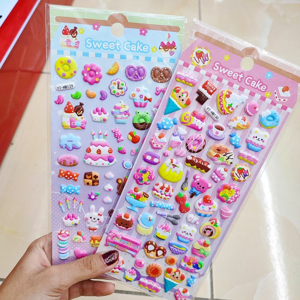 

Stiker Timbul Karakter Lucu Banyak Motif Stiker Cantik Stiker Murah Harga Grosir Bisa COD