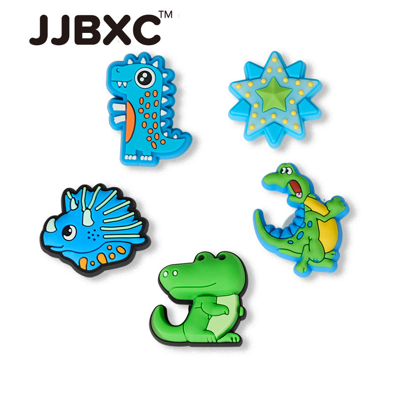 crocs jibbitz CHARM Shoe Buckle Shoe Accessories Cute Little Dinosaur DIY Fashion Shoes Accessories 