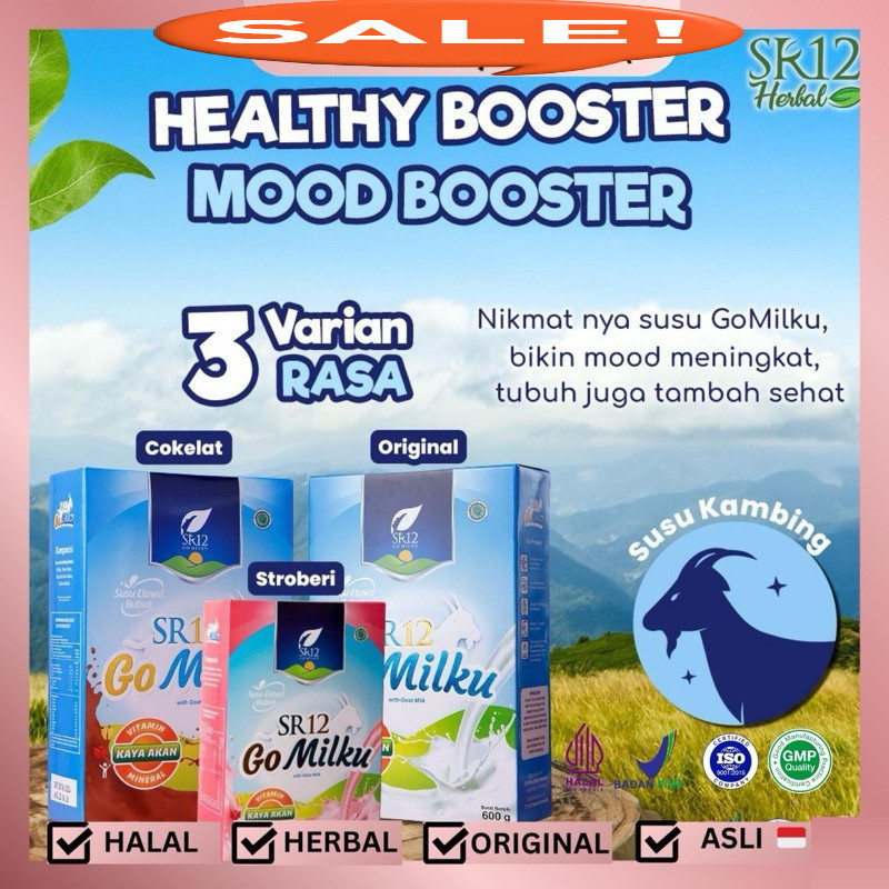 

SR12 GoMilku Susu Kambing Etawa Premium 600 gr