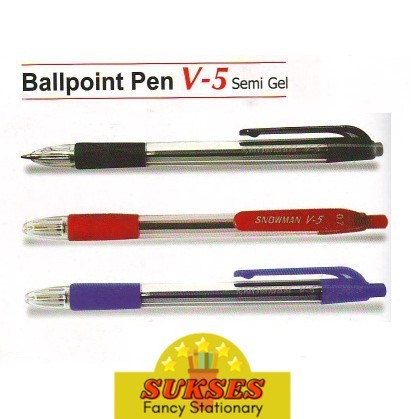 

Ballpen V5 snowman