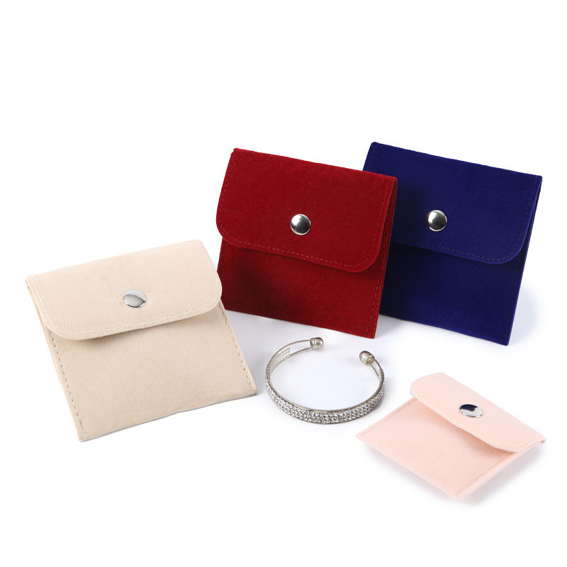 

Soft Velvet Jewelry Pouch High-quality Gift Bag Earphones Lipstick Jade Pendant Jewelry Storage Jewelry Packaging Bag Wholesale