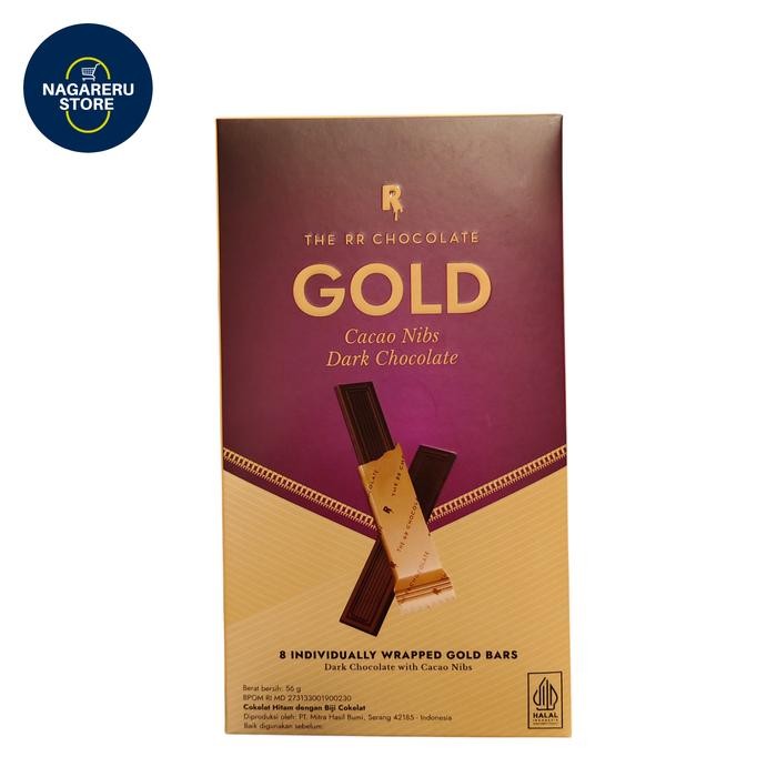 

The rr chocolate gold cacao dark chocolate 56gr
