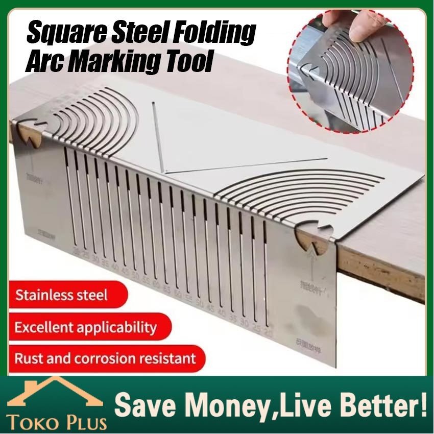 

Penggaris teknik 3D Multifungsi Penggaris Angle Ruler Mark 3D Measuring Tool Aluminium Alat Penanda Baja Aluminum Marking Tool Sudut Siku 90 Derajat Ruler Measuring Tool Mark Line Woodworking