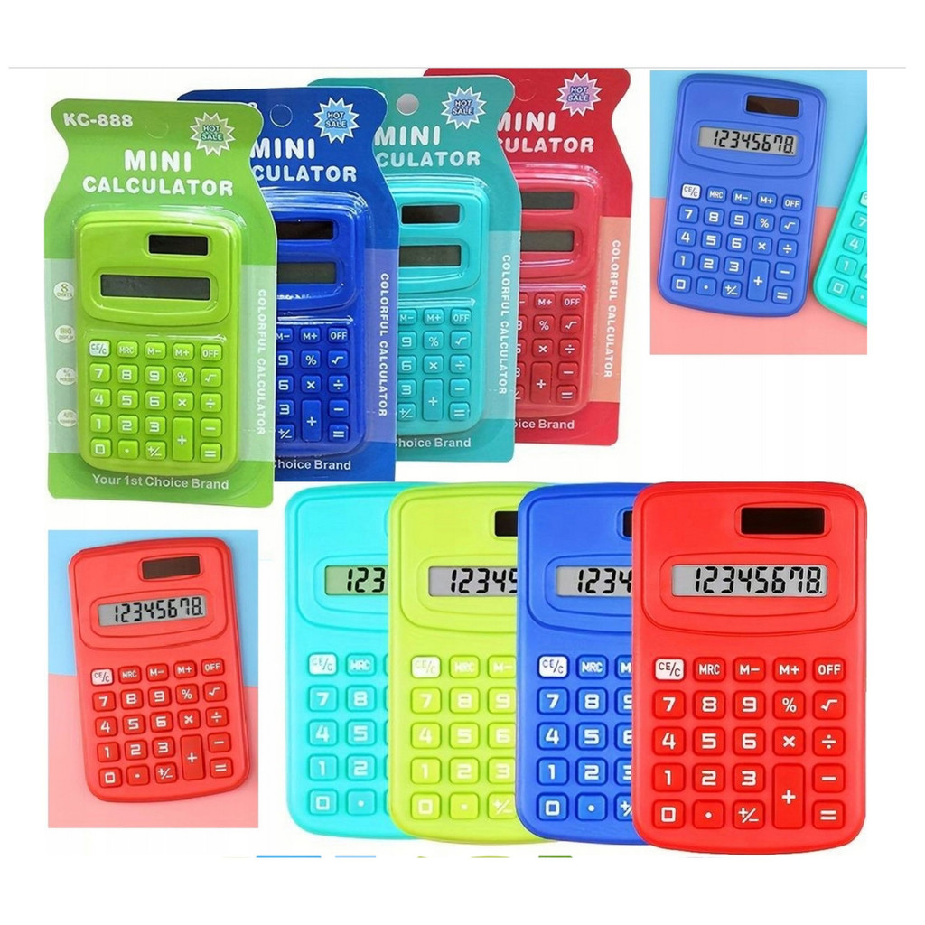 

Kalkulator Mini Portable Calculator 8 Digit Ukuran Saku