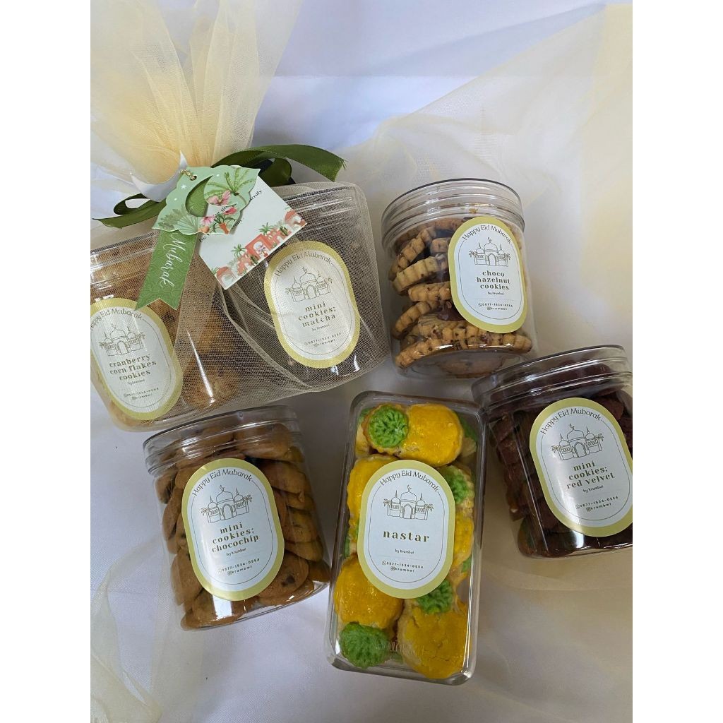 

‼️ PRE ORDER‼️ KUE KERING / BUTTER COOKIES LEBARAN SERIES by krumbwl