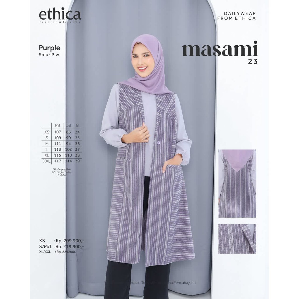 ETHICA TUNIC MASAMI 23 PURPLE