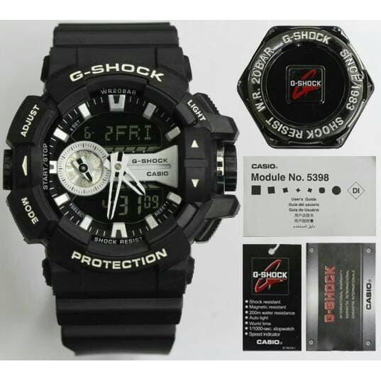 Jam Tangan Pria Casio G shock GA400 / Jam Tangan Casio G-Shock Ori
