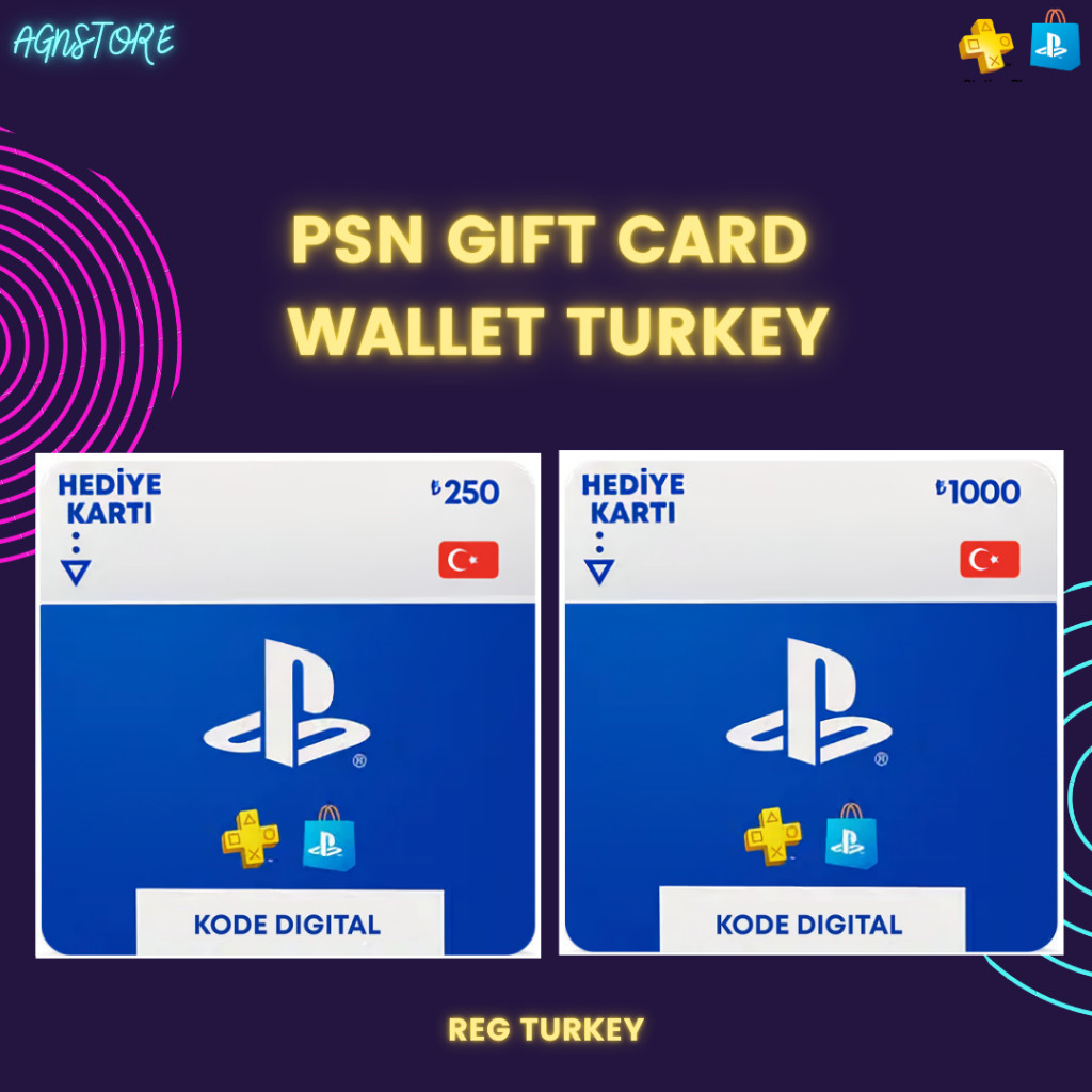 JAMIN MURAH Playstation Gift Card Turki Murah Cepat PS4 PS5(BISA LANGSUNG ORDER)