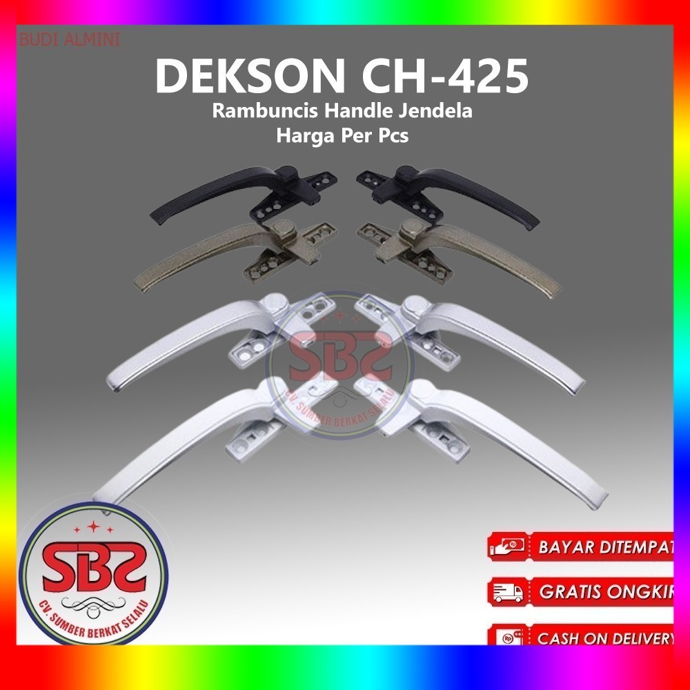 DEKSON Rambuncis Handle jendela - RAM BUNCIS - RAMBUNCIS - Dekson CH425 - Rambuncis Jendela Handle J