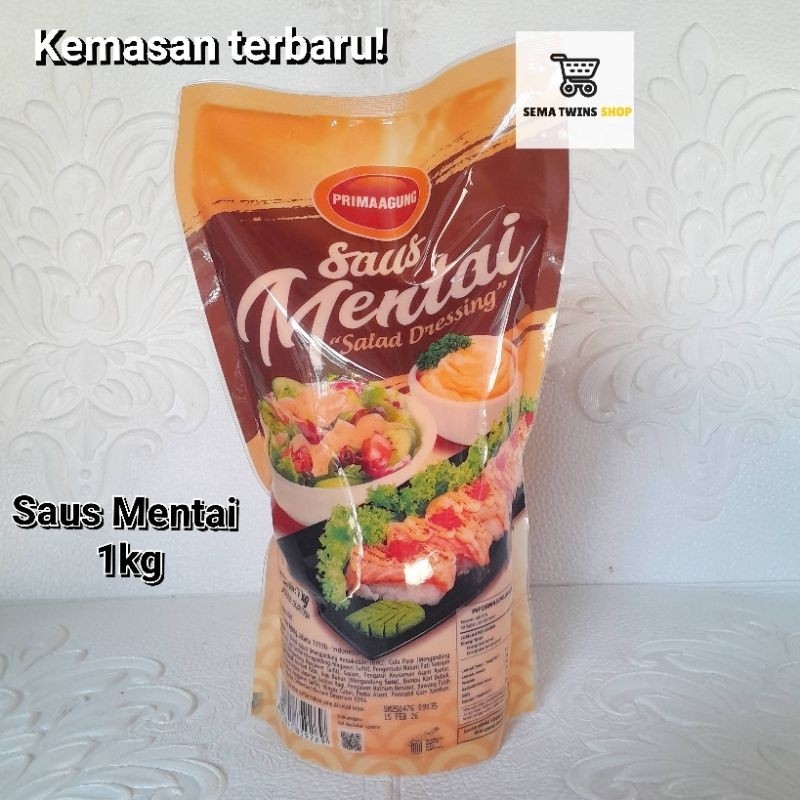 

Saus Mentai Prima Agung 1KG Rasa Pedas Enak