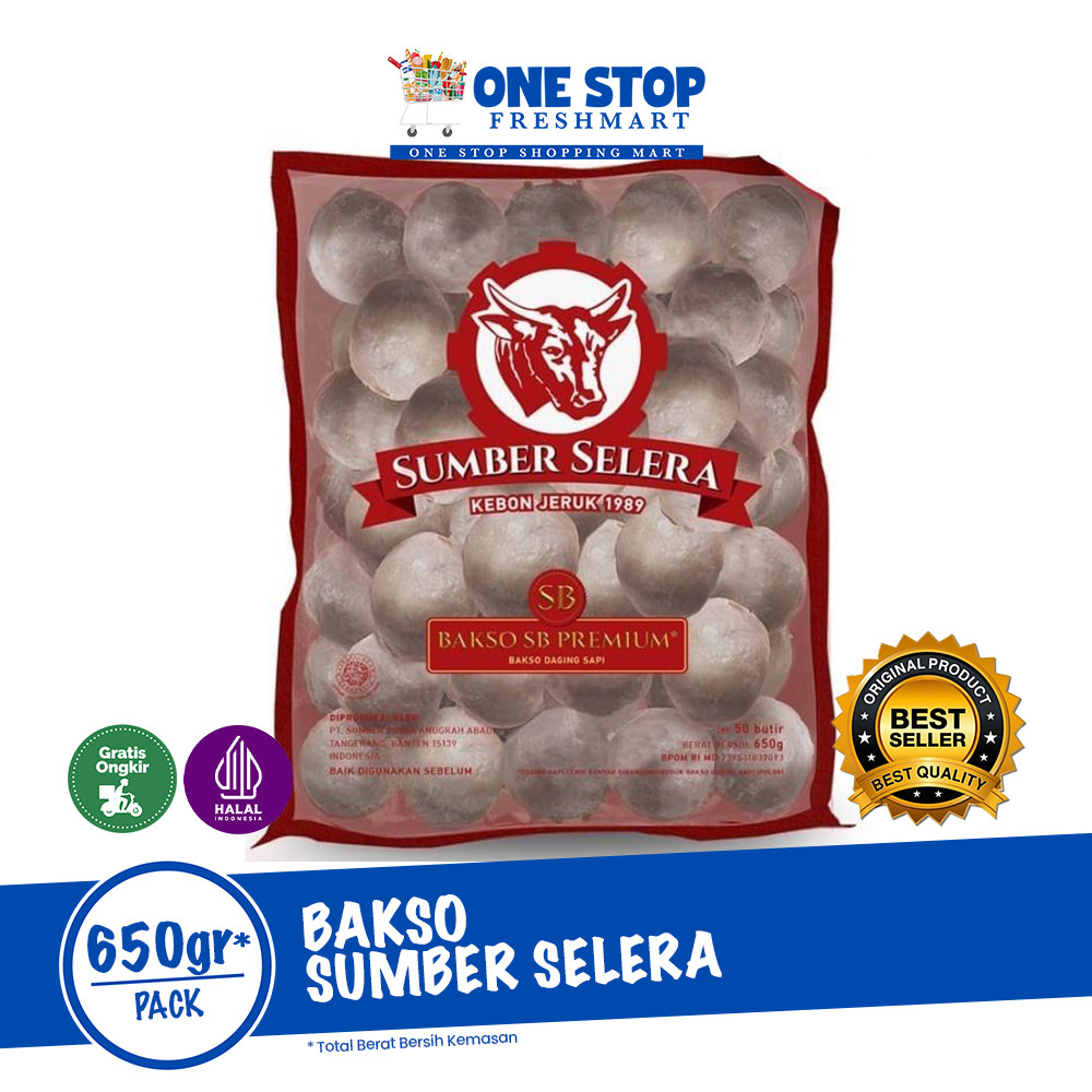 

SUMBER SELERA BAKSO SAPI PREMIUM ISI 50 /BAKSO SAPI SUMBER SELERA ISI 50