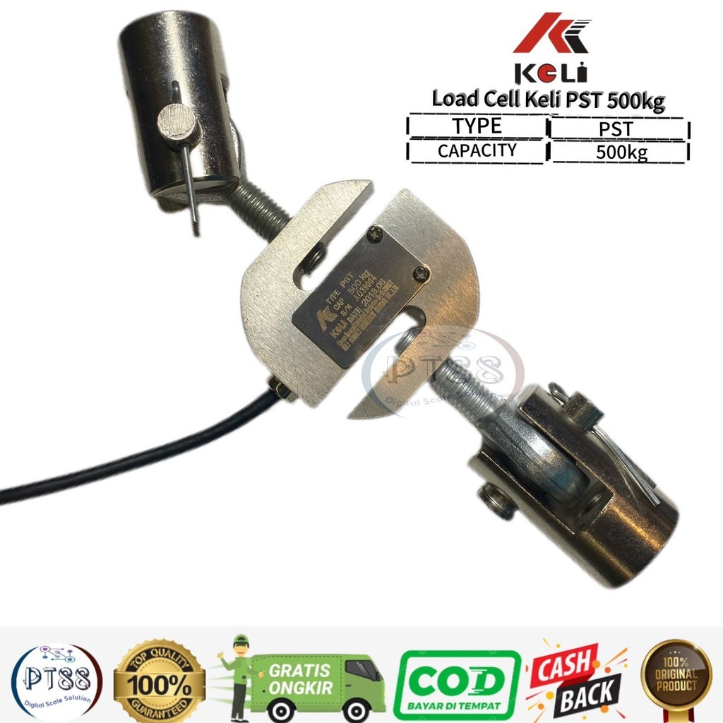 KELI PST LOADCELL Type s Cap 500kg / loadcell S keli pst 500kg Bergaransi