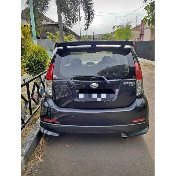 aksesoris mobil bodykit daihatsu sirion bumper body kit  KUAT TEBAL LENTUR