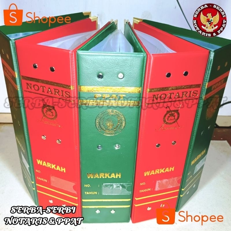 

Album warkah notaris merah dan album warkah ppat hijau