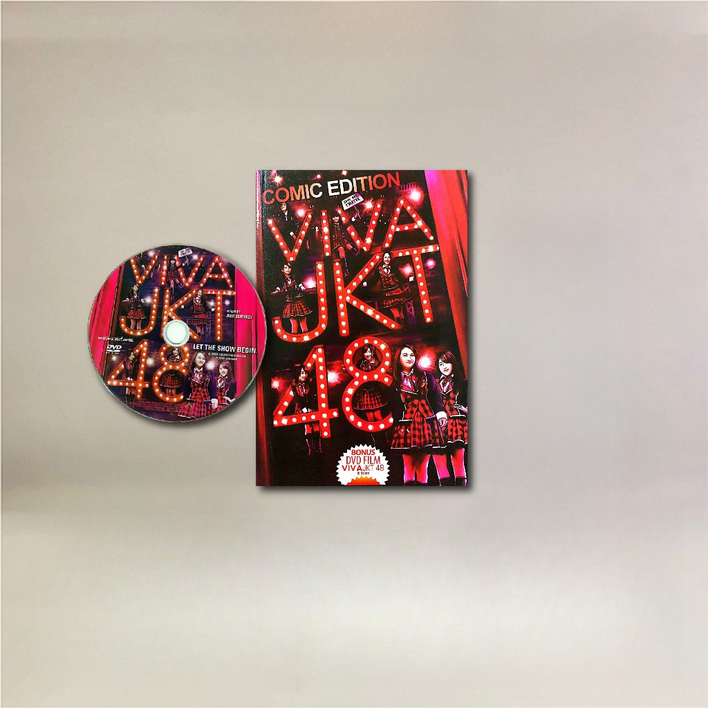 BUKU COMIC EDITION VIVA JKT 48 BONUS DVD