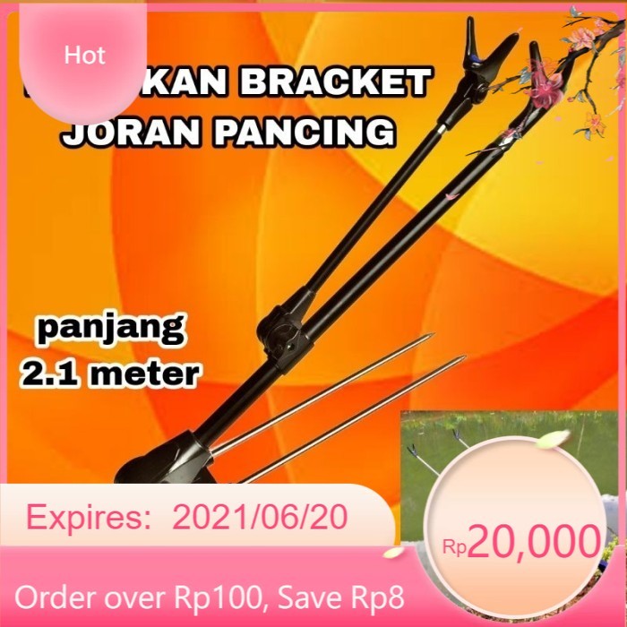 Bracket dudukan joran tegek jagrak pancing dudukan tegek braket joran dudukna joran joran pancing - 