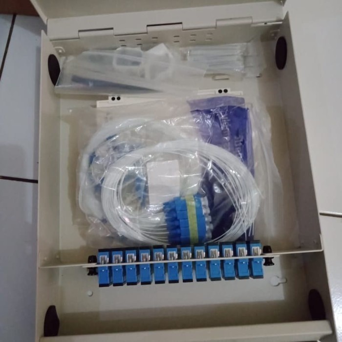 sukses FO SGT OTB WALLMOUNT 12CORE LENGKAP ACESORIES