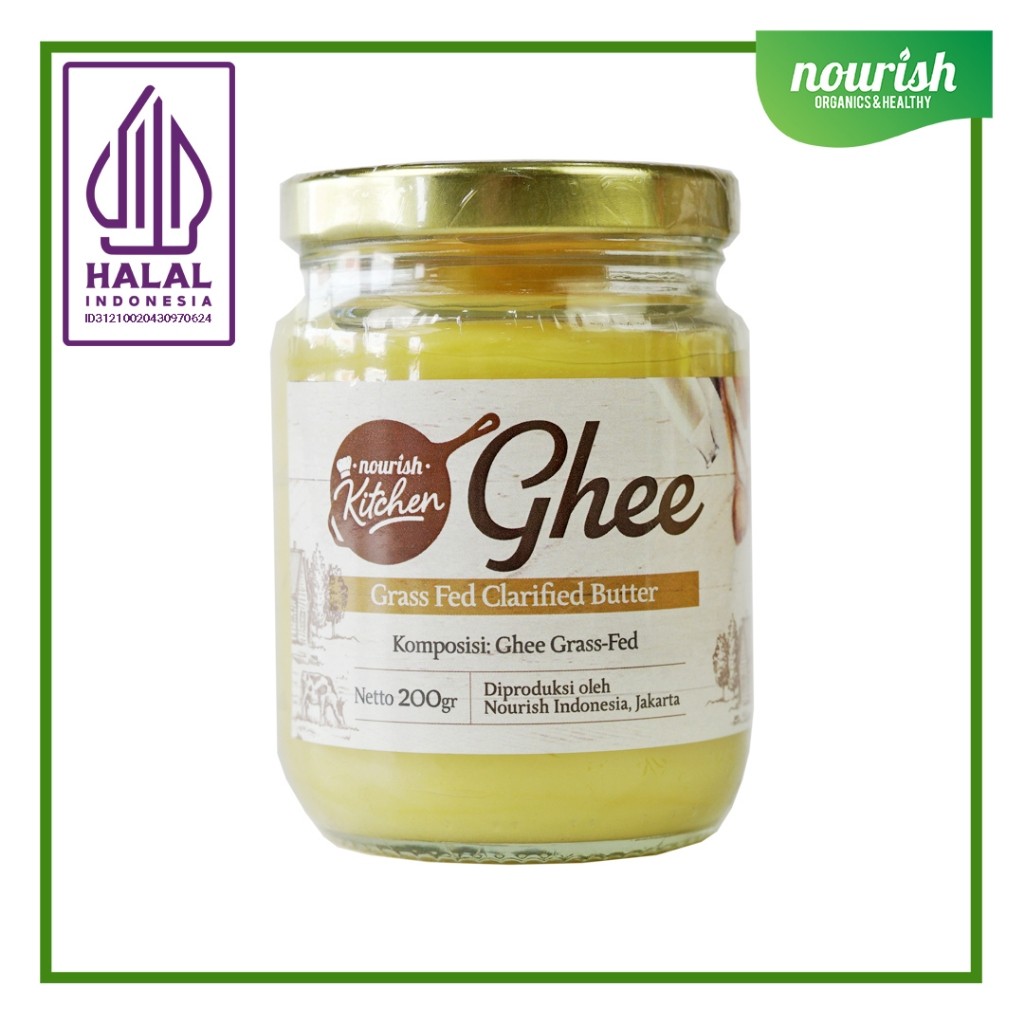 

Ghee ( Grass Fed Ghee Clarified Butter) 200 gr