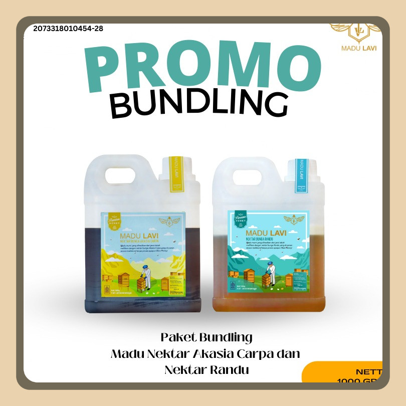 

Paket Bundling Madu Akasia Carpa Dan Madu Nektar Randu Kemasan 1kg