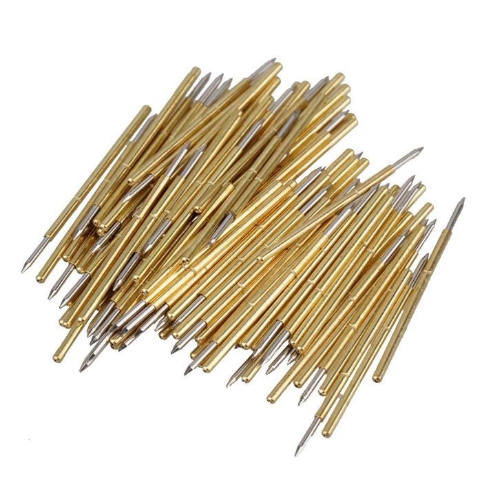 SALE Tui 100Pcs P50-B1 Spring Test Probe Pogo Pin Dia 0.5mm Length