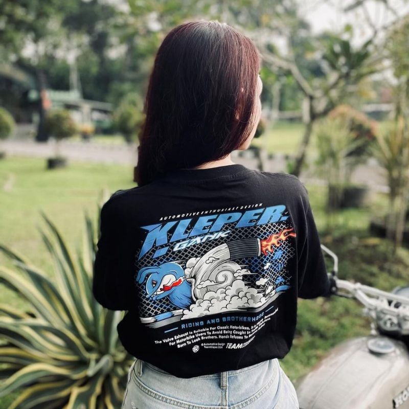 KAOS TEAM KLEPER ORIGINAL || TERBARU KAOS HONDA MURAH TEAM KLEPER V3