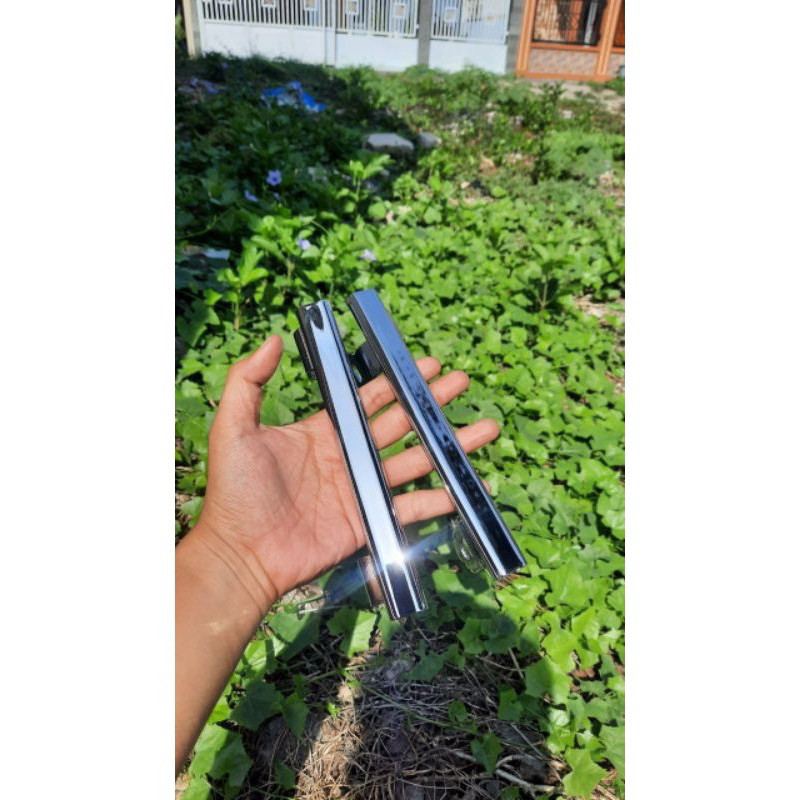 BEGEL SAMPING FIZR FIZ R F1ZR ORIGINAL BARU FINISHING CROM