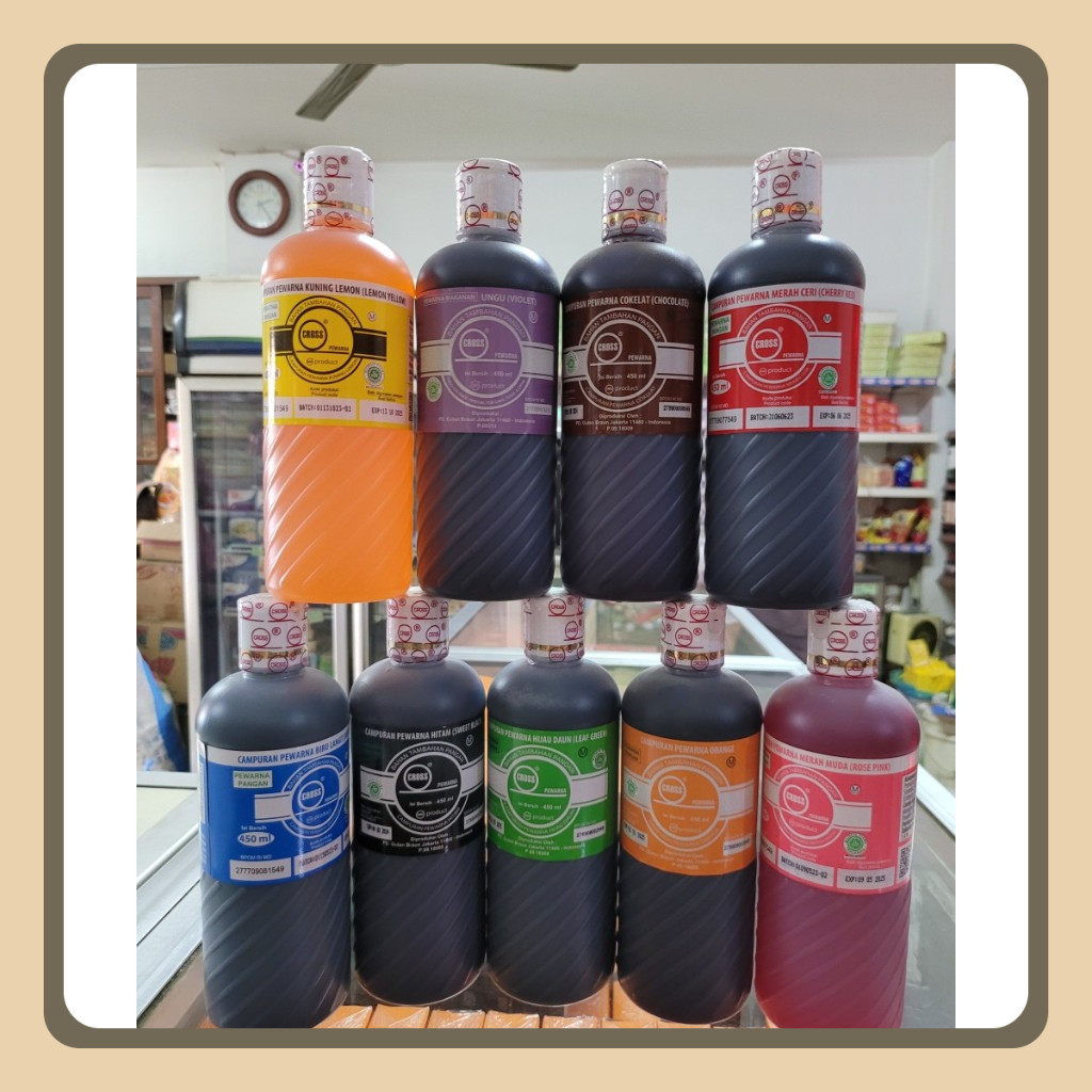 

Pewarna Makanan CROSS - 450 ml