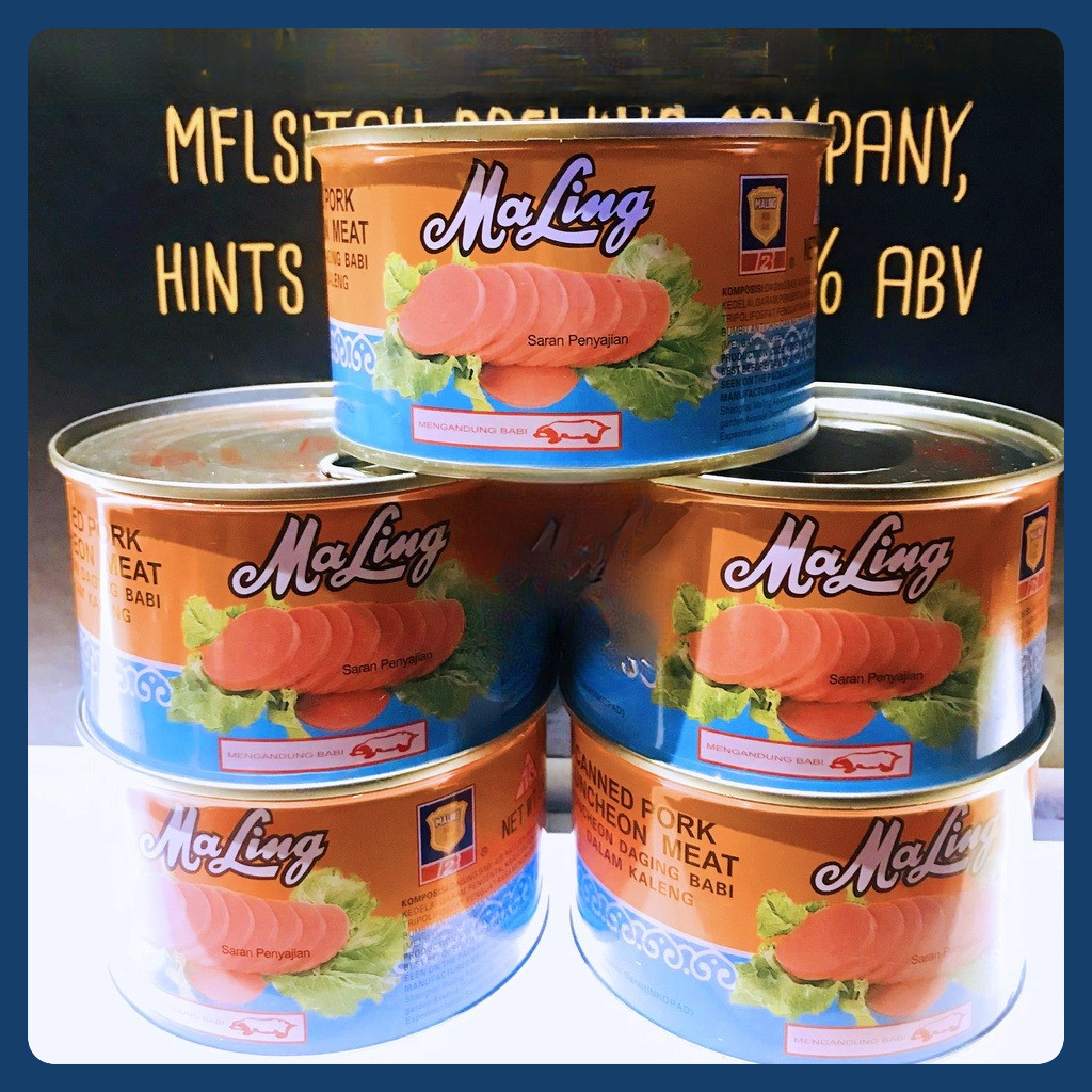 

Maling TTS 397gr Luncheon Pork Meat Ma Ling / Ham Daging Babi Maling NON HALAL