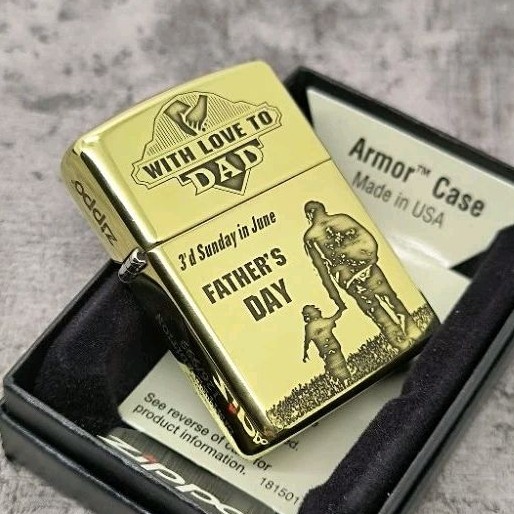 Zippo Armor Father Day 5-Side Original Limited Edition
