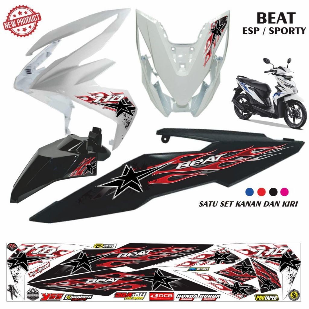 STRIPING VARIASI VARIASI striping beat street beat sporty keren VARIASI