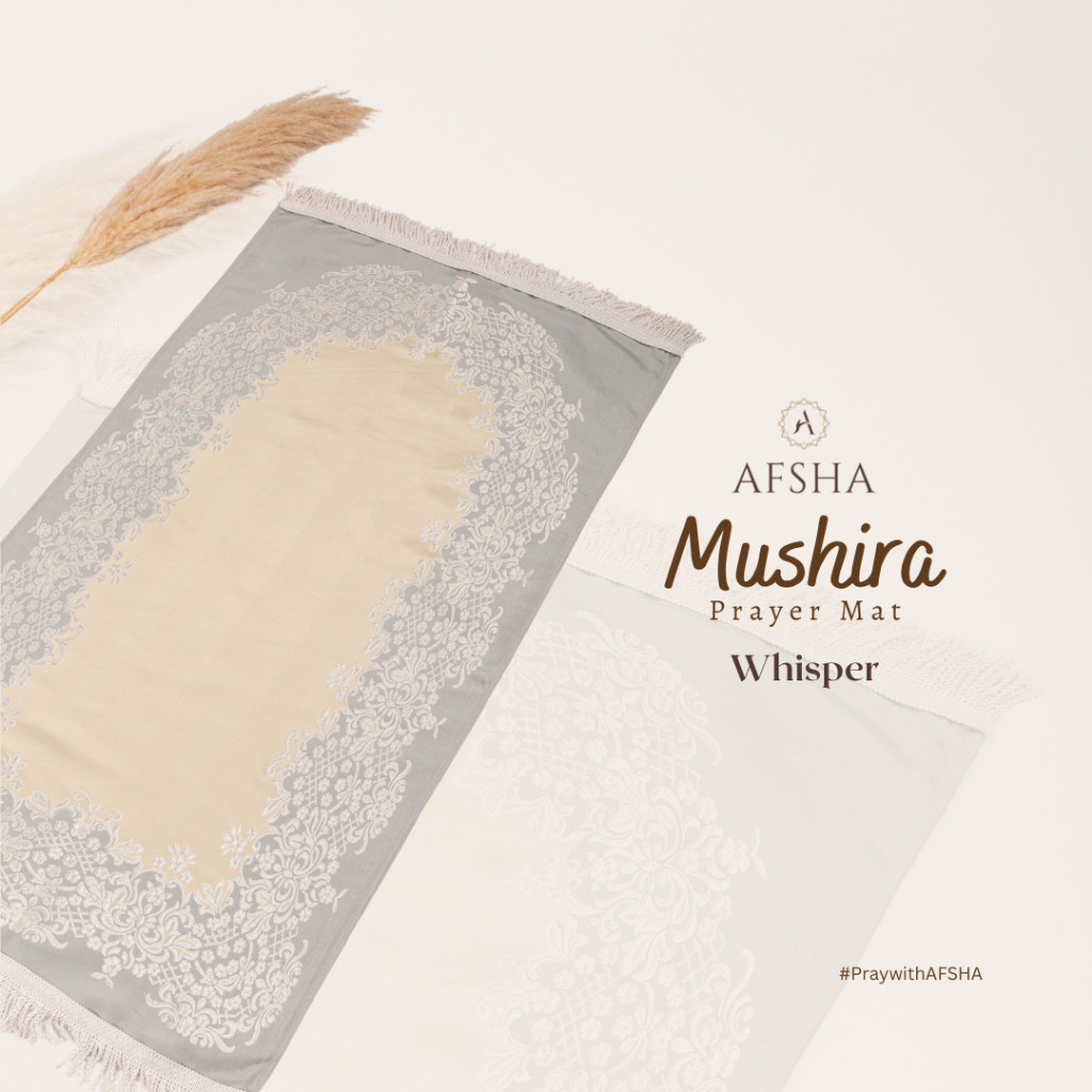 PROMO Mushira Prayer Mat Sajadah Premium Afsha