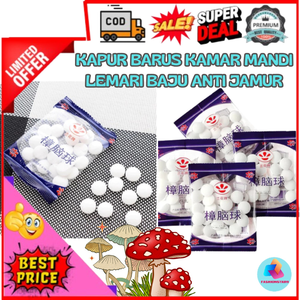 Cod Kapur Barus Anti Tikus Dan Kecoa Kapur Barus Kamar Mandi Lemari Baju Anti Jamur Bagus