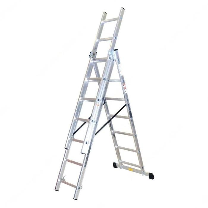 Tangga Lipat Aluminium Kombinasi KRISBOW 4.5 Meter 7 Pijakan