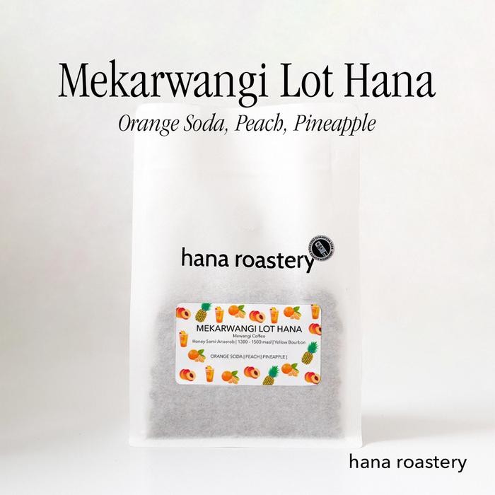 

PROMO!Halu Mekarwangi lot Hana - Honey Semi-Anaerobic - Hana Roastery - Coffee - 200 gramREADY