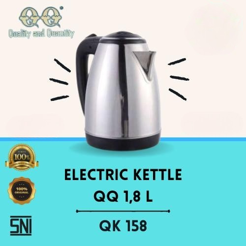 Electric Kettle/Teko Listrik/Mug Listrik QQ QK 158 1,8 Liter