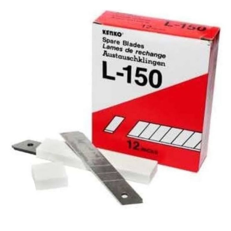 

Pisau Refill Cutter Besar L-150 isi 12 Tube