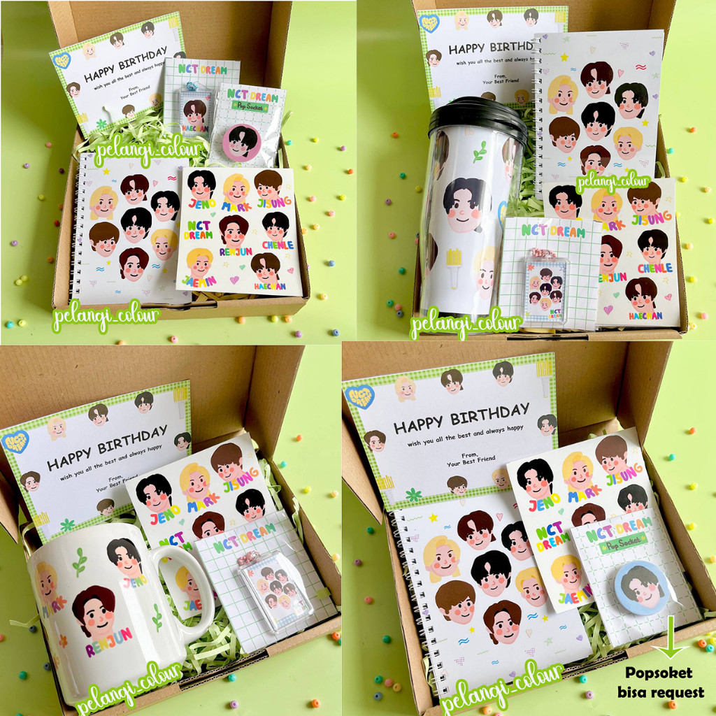 Gift Box / Hampers NCT / Paket NCT Dream / Paket kado NCT Dream / Paket Box NCT Dream