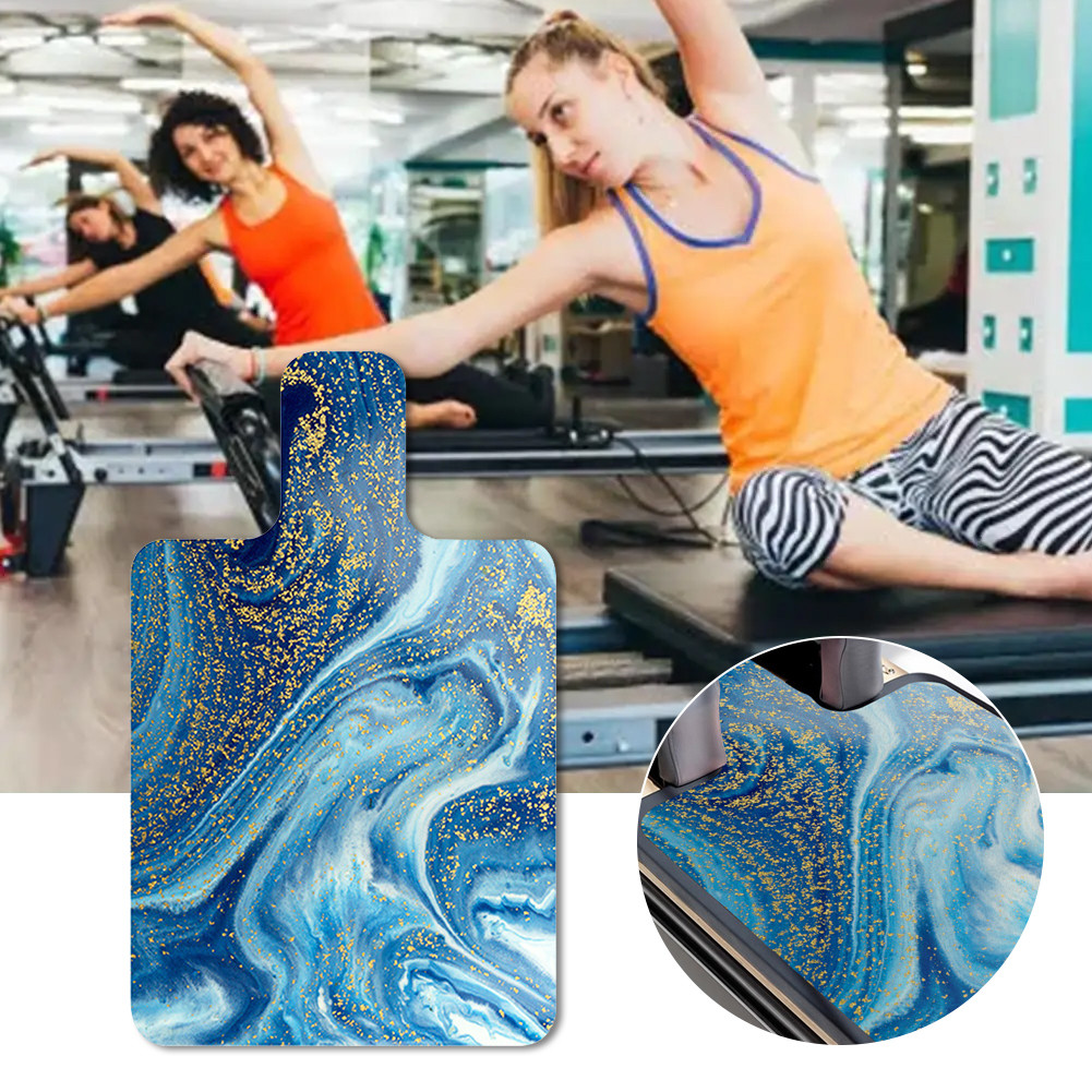 Pilates Suede Rubber Yoga Mat Sweat Absorbent Pilates Reformer Machine Towel Portable Fitness Gym Ma
