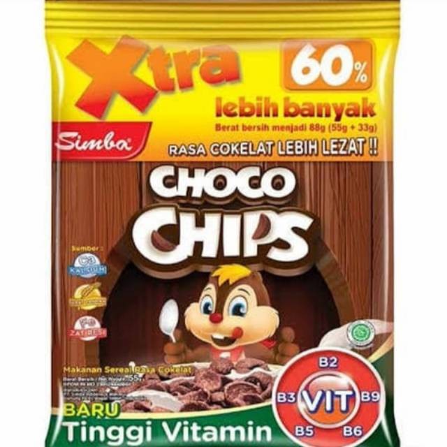 

Simba choco chips coklat / strawberry 50+30 gram - ARM
