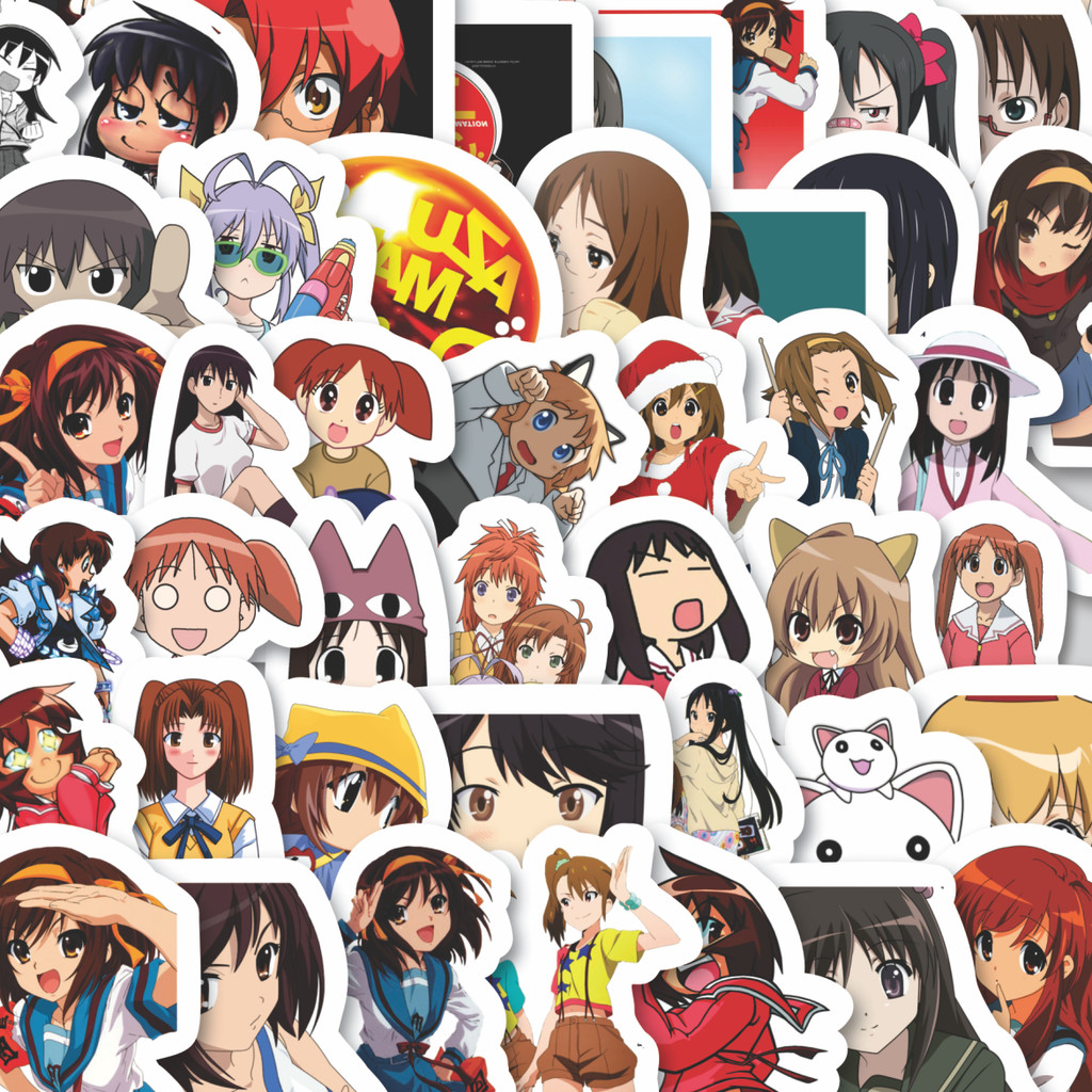 

Stiker Cutting Pack Sticker Anime Azumanga Daioh Isi 100Pcs Series Aesthetic Lucu Keren Untuk Koper Bahan Vynil