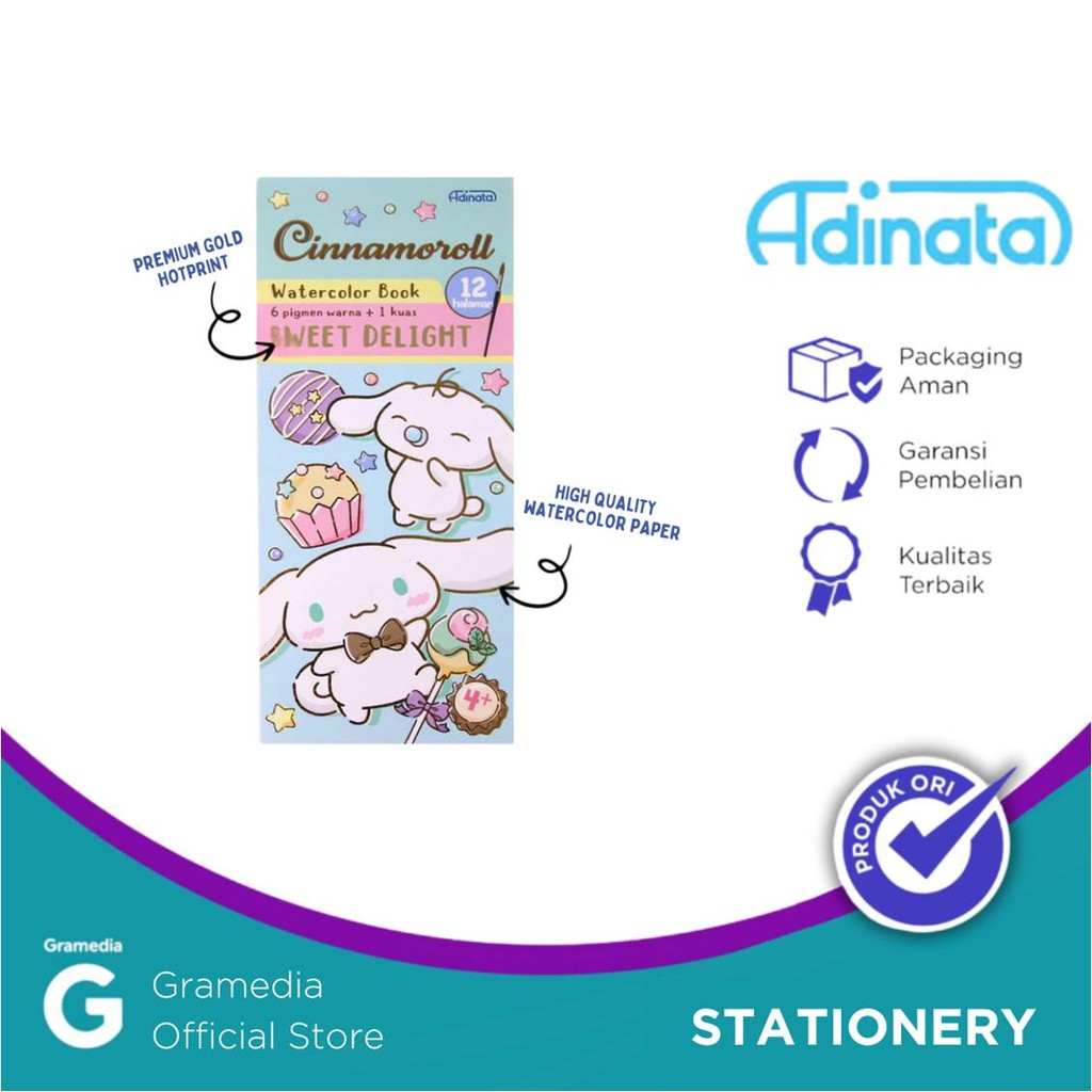 

ADI2517-9102 C/R WATERCOLOR BOOK