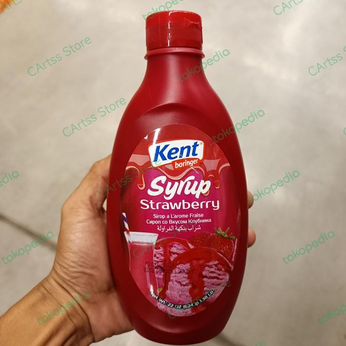 

Kent boringer Syrup Strawberry - 22 oz/624 gram