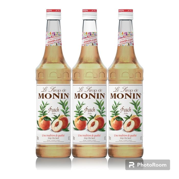 

MONIN Peach Syrup - 700 ml