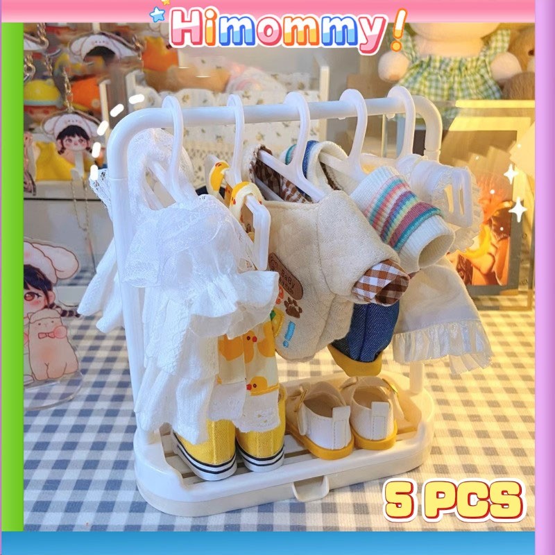 Gantungan Baju Boneka / Gantung Baju Untk Boneka Ukuran 10-20 Cm /Rak Gantung Serbaguna Rak Gantung 