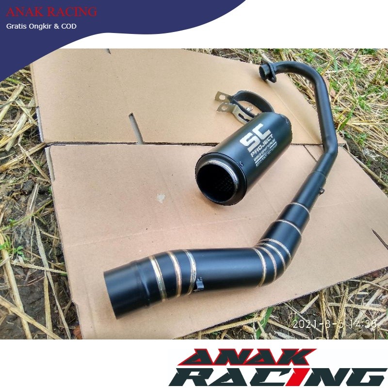 KNALPOT FZ150i fz150i NEW VIXION RACING VIXION