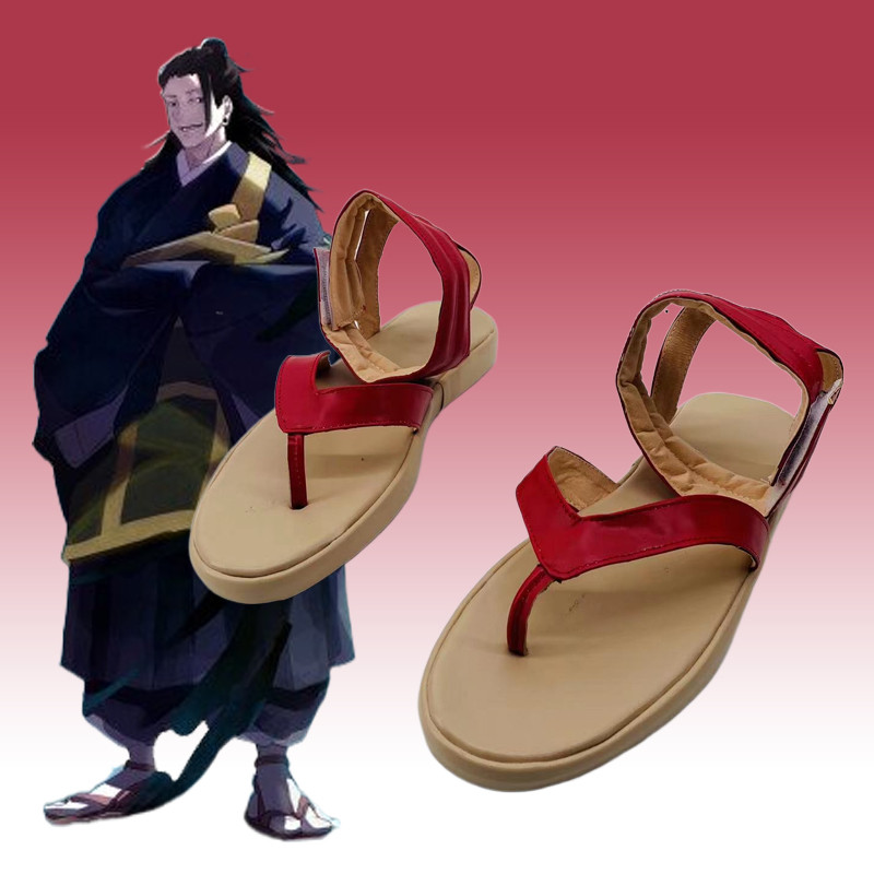 Jujutsu Kaisen Geto Suguru Cosplay Shoes Anime Clogs Comic Geto Suguru Cosplay Costume Prop Shoes fo